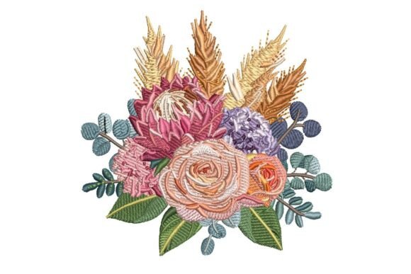 Earthy Floral Bouquet