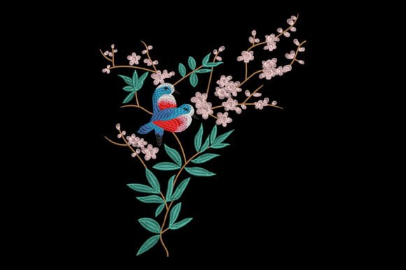 Spring Bird and Floral